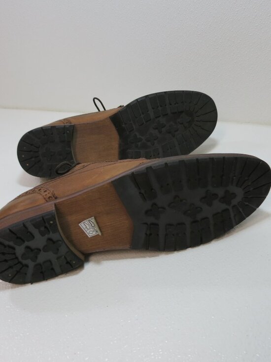 Red Tape Men\'s Oxfords Brown Casual Leather Comfortable Shoe Size 12